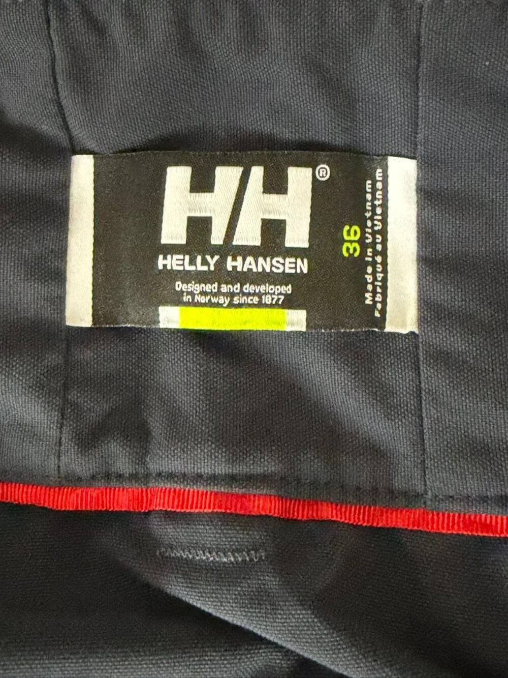 Helly Hansen Men's Outdoor Hiking Cargo Shorts Black Size 36 Stretch Performance